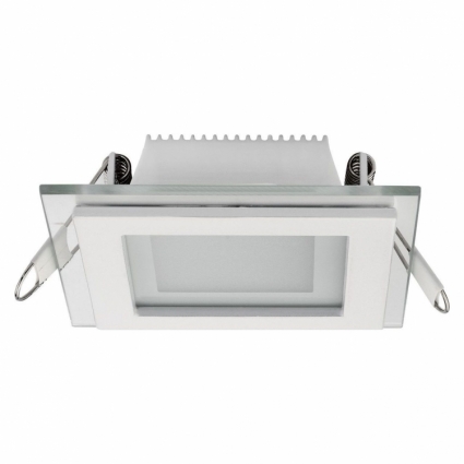 Встраиваемый светодиодный светильник Horoz 6W 3000K белый 016-015-0006 (HL684LG) в современном стиле, цвет белый