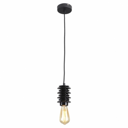 Подвесной светильник Lussole Loft Stella LSP-9920 в стиле лофт, цвет черный
