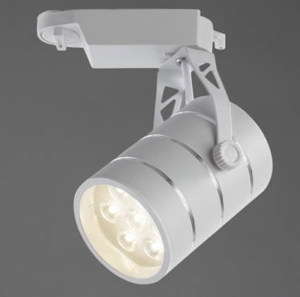 Трековый светодиодный светильник Arte Lamp Cinto A2707PL-1WH в современном стиле, цвет белый