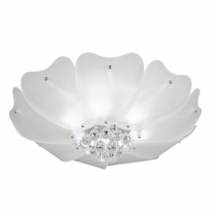 Потолочный светильник Lightstar Lobo 804020 в стиле арт-деко, цвет белый