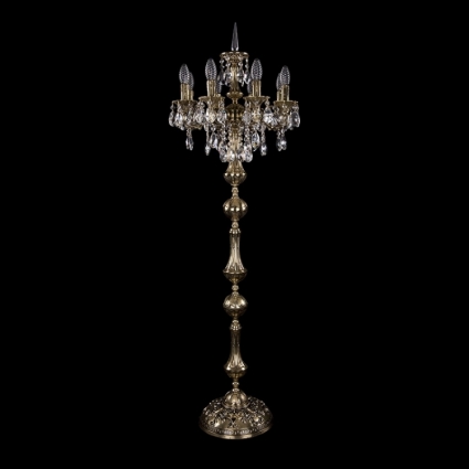 Торшер Bohemia Ivele 7000/8/125-134/B/GB в классическом стиле, цвет золотой