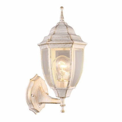 Уличный настенный светильник Arte Lamp Pegasus A3151AL-1WG в стиле модерн, цвет белый