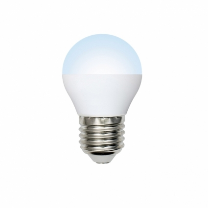 Volpe Лампа светодиодная (UL-00001776) E27 8W 6500K шар матовый LED-G45-8W/DW/E27/FR/O цвет белый