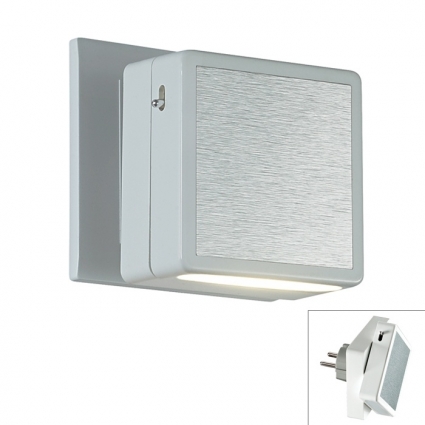Настенный светильник Novotech Night Light 357320 в современном стиле, цвет серый