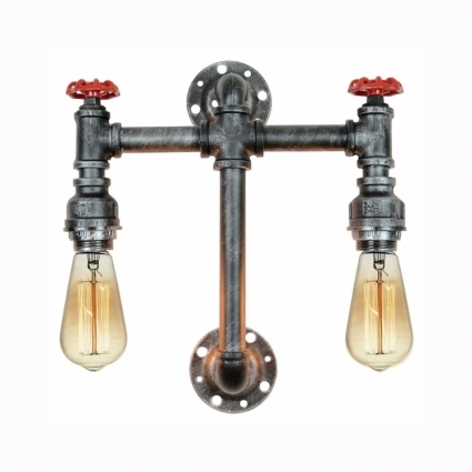 Бра ST Luce Acqua SLD967.701.01 в стиле лофт, цвет серый, мощность 120 Вт