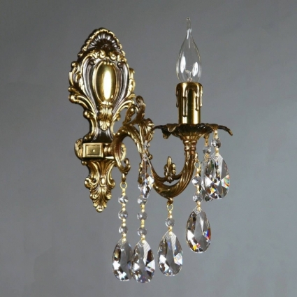 Бра Ambiente Granada 2118/1 PB Tear drop в классическом стиле, цвет бронза