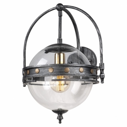 Бра Lussole Loft LSP-9181 в стиле лофт, цвет серый, мощность 60 Вт