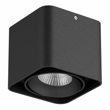 Потолочный светодиодный светильник Lightstar Monocco 052117 в современном стиле, цвет черный