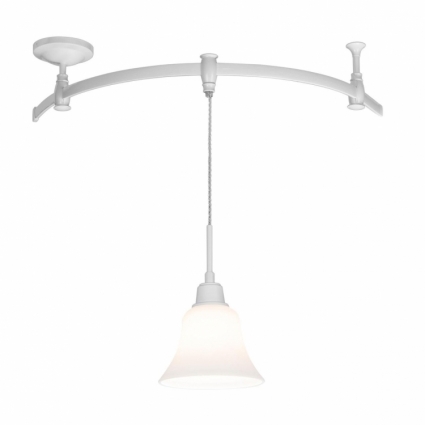 Трековый светильник Citilux Модерн CL560210 в стиле прованс, цвет белый