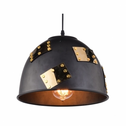Подвесной светильник Arte Lamp Eurica A6023SP-1BK в стиле лофт, цвет черный