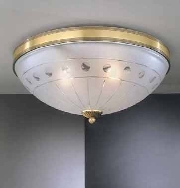 Потолочный светильник Reccagni Angelo PL 4650/4 в классическом стиле, цвет белый