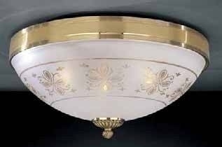 Потолочный светильник Reccagni Angelo PL 6102/3 в классическом стиле, цвет белый