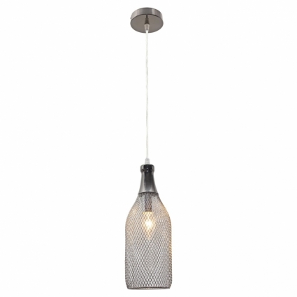 Подвесной светильник Lussole Loft LSP-9648 в стиле лофт, цвет хром