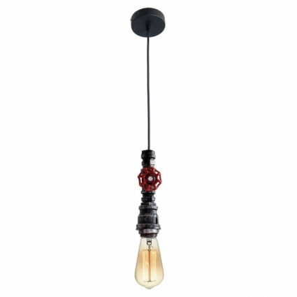 Подвесной светильник Lussole Loft 9 LSP-9692 в стиле лофт, цвет серый