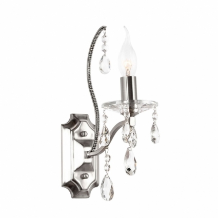 Бра Arti Lampadari Alberi E 2.1.1.600 NM в классическом стиле, цвет матовый никель