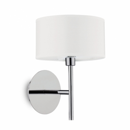 Бра Ideal Lux Woody AP1 Bianco в современном стиле, цвет белый, мощность 40 Вт