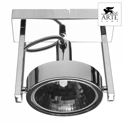Спот Arte Lamp 100 A4507AP-1CC в стиле лофт, цвет хром, мощность 40 Вт