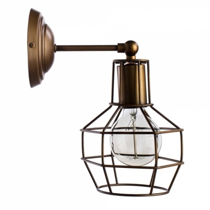 Спот Arte Lamp 75 A9182AP-1BZ в стиле лофт, цвет бронза, мощность 40 Вт