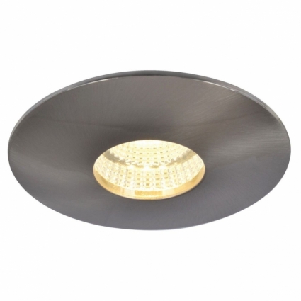 Встраиваемый светодиодный светильник Arte Lamp Track Lights A5438PL-1SS в современном стиле, цвет серебро