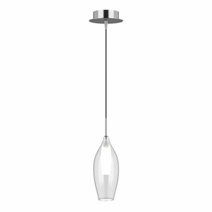 Подвесной светильник Lightstar Pentola 803021 в современном стиле, цвет хром