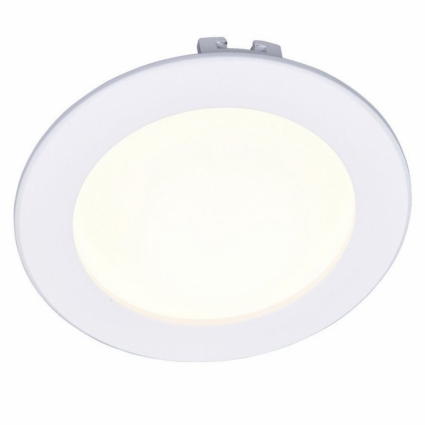 Встраиваемый светодиодный светильник Arte Lamp Riflessione A7012PL-1WH в современном стиле, цвет белый