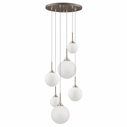 Подвесной светильник Lightstar Globo 813063 в современном стиле, цвет белый