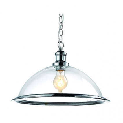 Подвесной светильник Arte Lamp Oglio A9273SP-1CC в стиле лофт, цвет хром