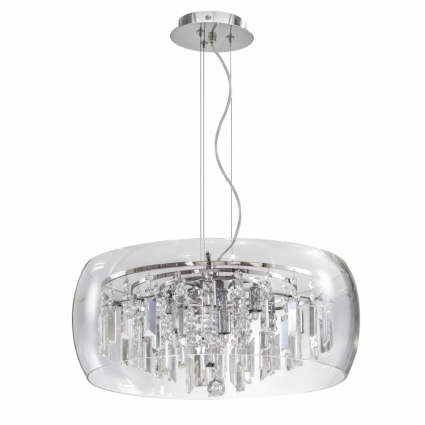 Подвесной светильник Lightstar Acquario 753084 в современном стиле, цвет хром