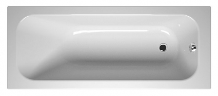 Акриловая ванна VitrA Balance (170x70 см) пристенная, прямоугольная