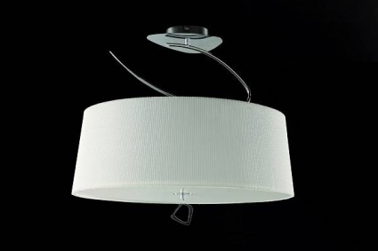 Потолочный светильник Mantra Mara Chrome - White 1645 в стиле модерн, цвет белый