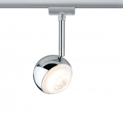 Трековый светодиодный светильник Paulmann Urail CapsuleII 95455 в современном стиле, цвет хром