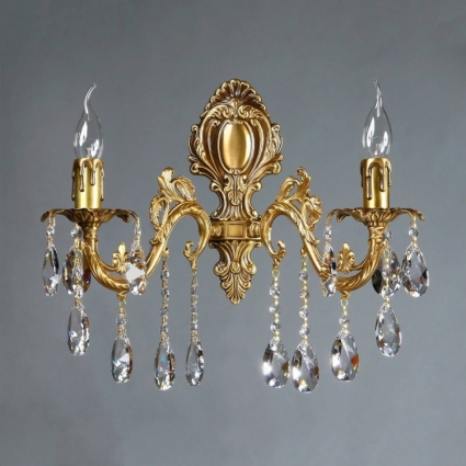 Бра Ambiente Granada 2118/2 AB Tear drop в классическом стиле, цвет бронза