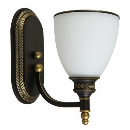 Бра Arte Lamp Bonito A9518AP-1BA в стиле модерн, цвет белый, мощность 40 Вт