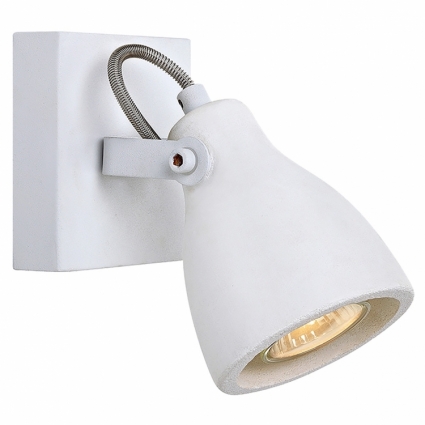 Спот Lussole Loft Ban LSP-9822 в стиле лофт, цвет белый, мощность 50 Вт