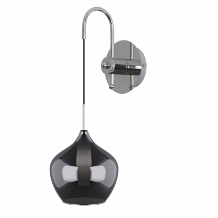 Бра Lightstar Pentola 803547 в современном стиле, цвет серый, мощность 25 Вт