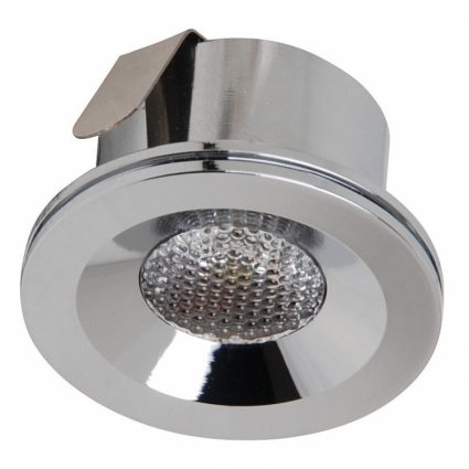 Встраиваемый светодиодный светильник Horoz Miranda 3W 6400К хром 016-004-0003 (HL666L) в современном стиле, цвет хром