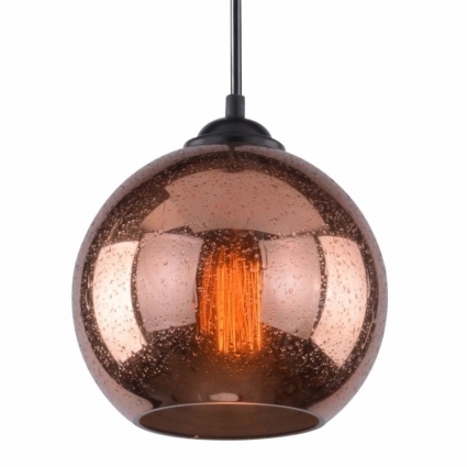 Подвесной светильник Arte Lamp Splendido A4285SP-1AC в современном стиле, цвет медь