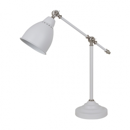 Настольная лампа Odeon Light Cruz 3372/1T в стиле лофт, цвет белый
