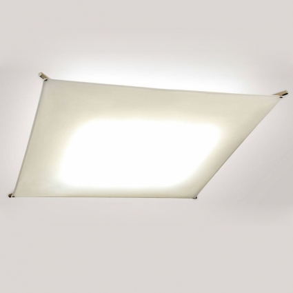 Потолочный светодиодный светильник Citilux CL701430B в современном стиле, цвет белый