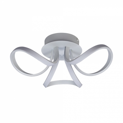 Потолочный светодиодный светильник Mantra Knot Led 6036 в современном стиле, цвет белый