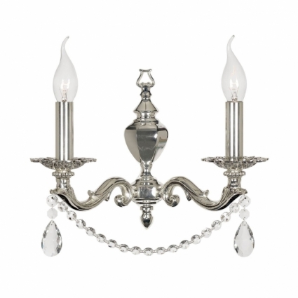 Бра Arti Lampadari Amelia E 2.1.2.600 SB в классическом стиле, цвет серебро