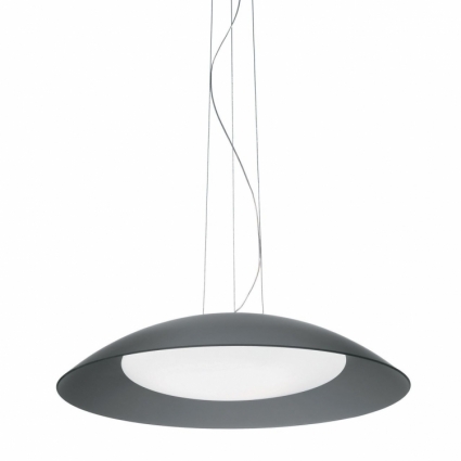 Подвесной светильник Ideal Lux Lena SP3 D64 Grigio в современном стиле, цвет серый