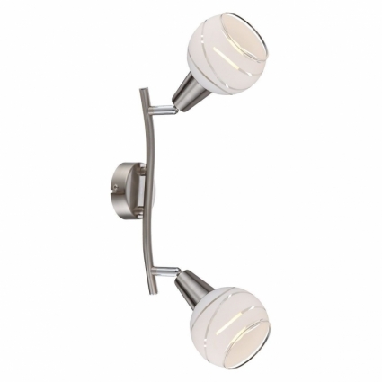 Спот Globo Elliott 54341-2O в современном стиле, цвет белый, мощность 80 Вт
