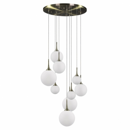 Подвесной светильник Lightstar Globo 813091 в современном стиле, цвет белый