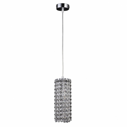 Подвесной светильник Lightstar Cristallo 795324 в стиле арт-деко, цвет хром