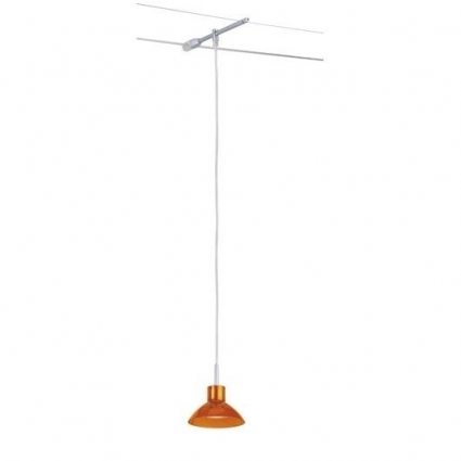 Струнный светильник Paulmann HighWire Duo Sarrasani II 97416 в современном стиле, цвет оранжевый