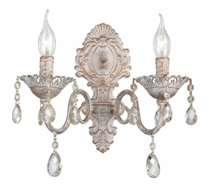 Бра ST Luce Splendi SL139.501.02 в стиле прованс, цвет бежевый, мощность 80 Вт