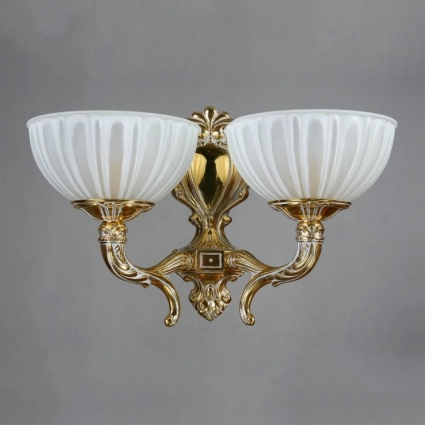 Бра Ambiente Valencia 02227/2 WP в классическом стиле, цвет белый, мощность 8 Вт