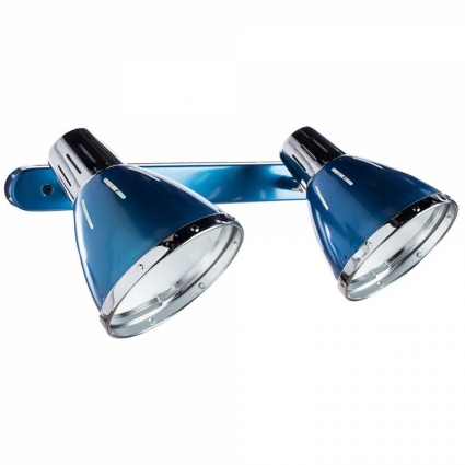 Спот Arte Lamp 47 A2215AP-2BL в морском стиле, цвет синий, мощность 120 Вт