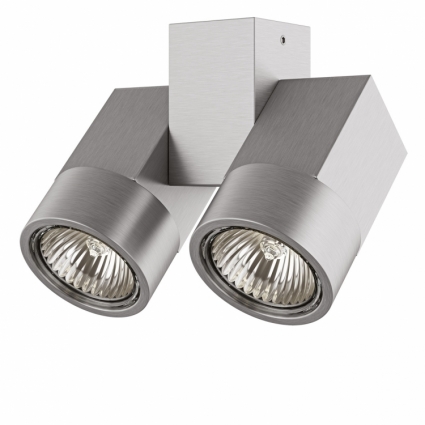 Потолочный светильник Lightstar Illumo X2 Alu 051039 в стиле Хай-тек, цвет хром